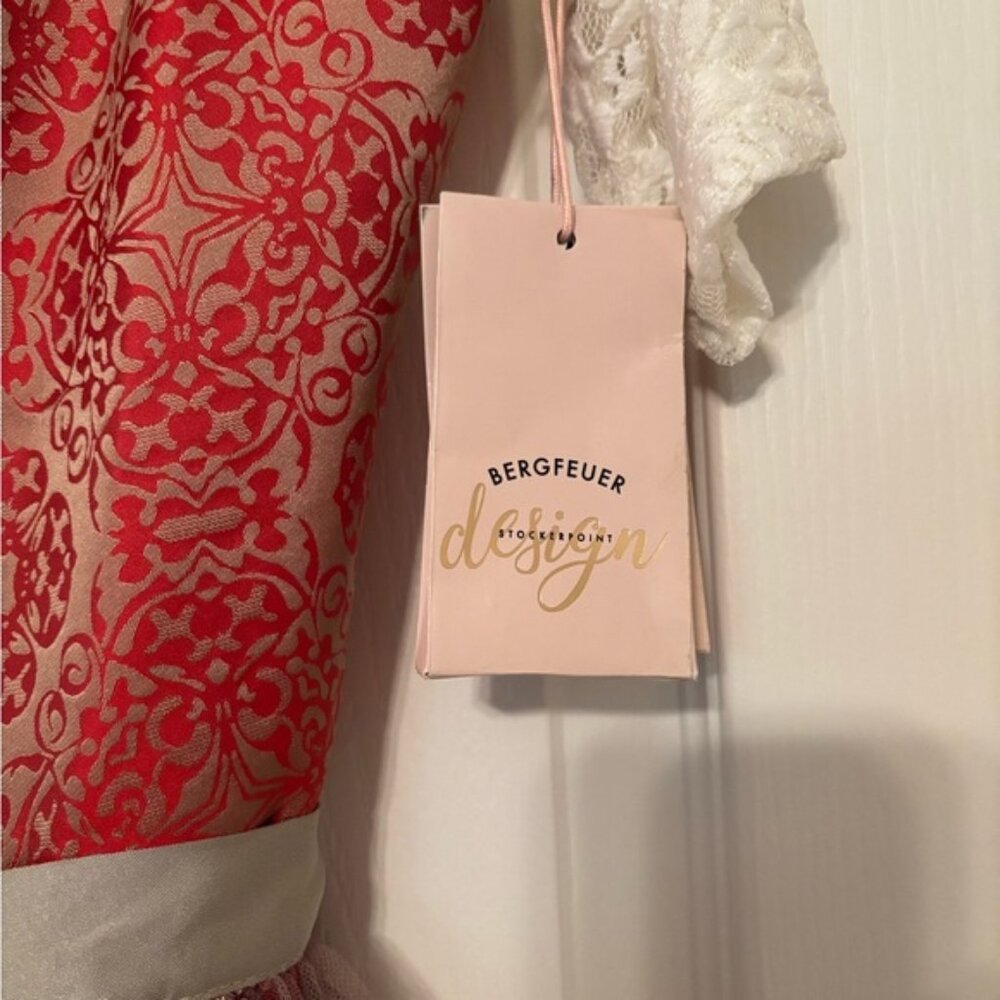 Red Bergfeuer Stockerpoint Dirndl - Picture 5 of 13